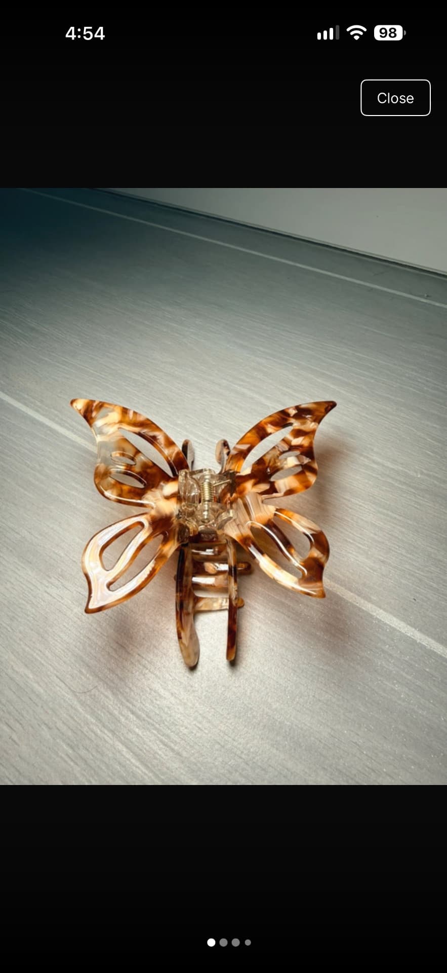 Butterfly Claw Hairclip