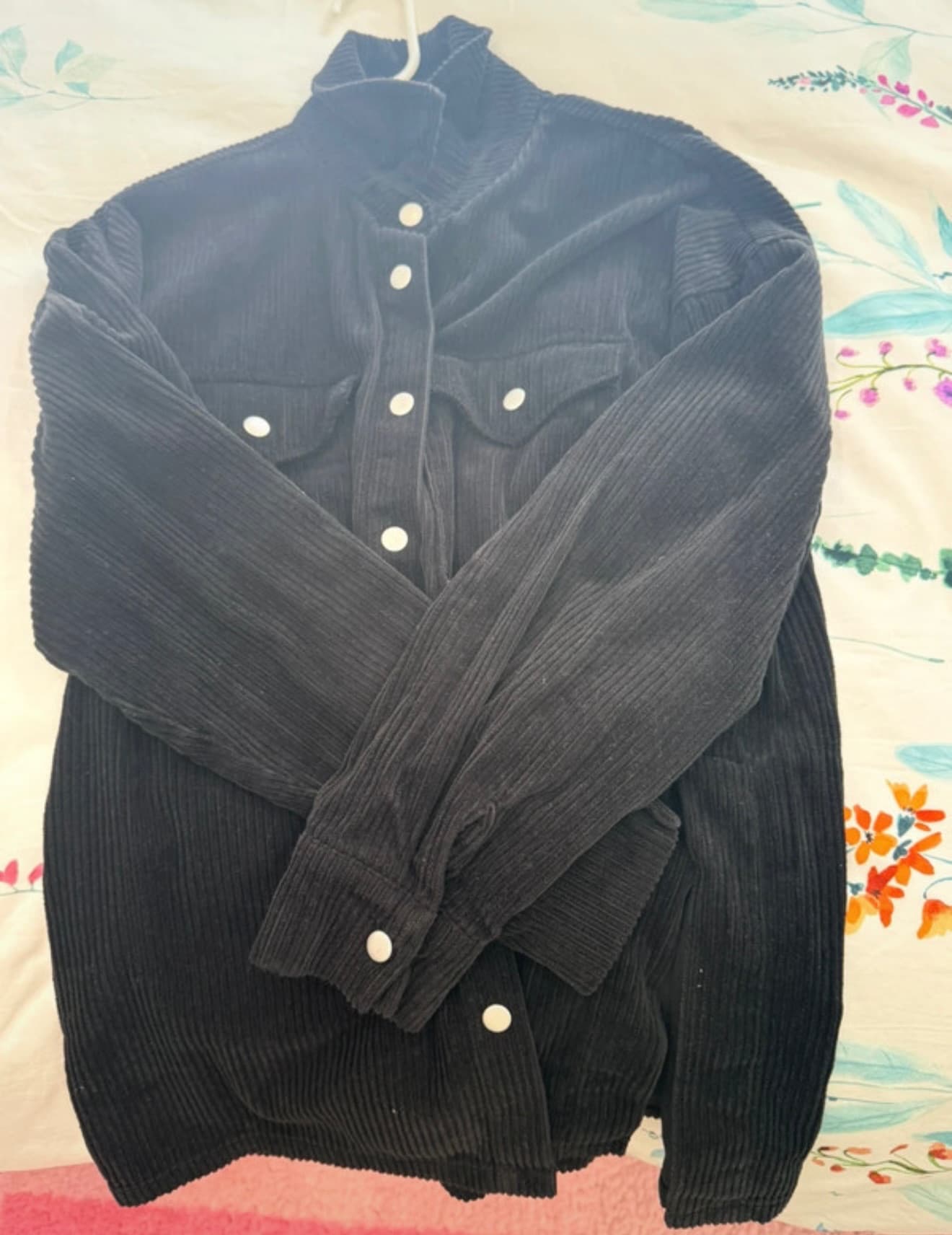 Forever 21 Gray Ribbed Knit Sweater Size Large — view 2