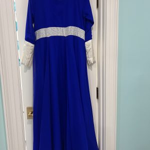 Royal Blue Long Sleeved Dress