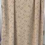 Brown Floral Rectangle Hijab
