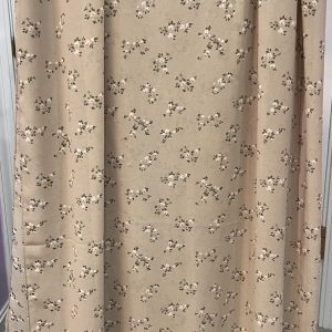 Brown Floral Rectangle Hijab